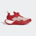 adidas-adidas x LEGO Sport Pro Shoes-Kids-Red / Off White / Shock Blue-3