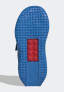 adidas-adidas x LEGO Sport Pro Shoes-Kids-Shock Blue / Off White / Red-9K