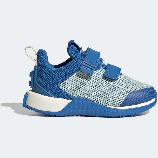 adidas-adidas x LEGO Sport Pro Shoes-Kids-Shock Blue / Off White / Red-9K