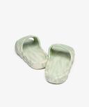 Adidas Adilette 22 (Chalk White / Linen Green / Core Black) Sneaker