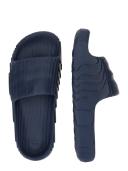 adidas-Adilette 22 Slides-Men-Dark Blue / Cloud White / Dark Blue-12