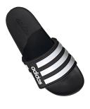 Adidas Adilette Adjustable Comfort Slides, 7 / Black