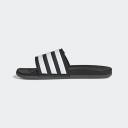 Adidas Adilette Adjustable Comfort Slides, 7 / Black