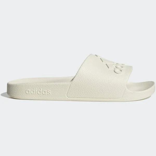 adidas-Adilette Aqua Slides-Unisex-Off White / Off White / Off White-4
