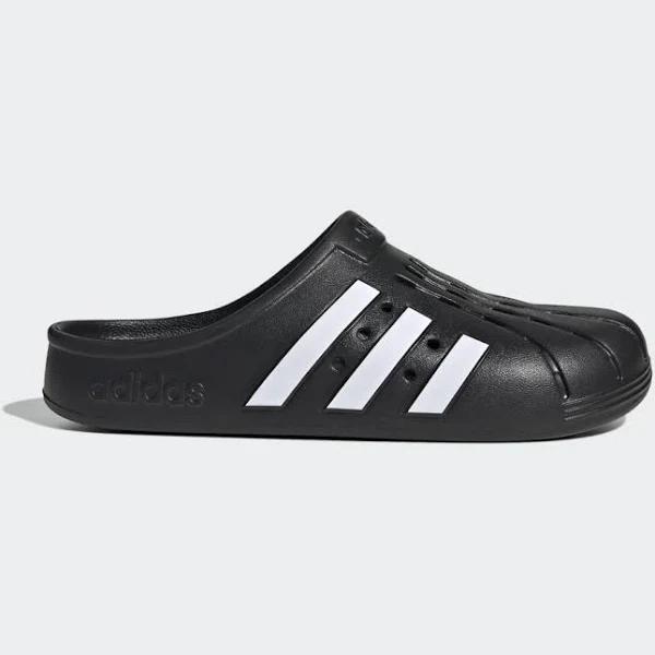 Adidas Adilette Clog Black Silver