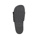 Adidas Adilette Comfort Adjustable Slides Core Black/White/Grey US5