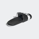 Adidas Adilette Comfort Slides. Black/White 8