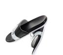 Adidas Adilette Comfort Slides. Black/White 8