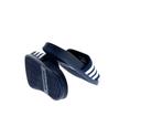 Adidas Adilette Comfort Slides - Dark Blue / Cloud White