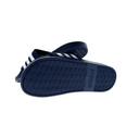 Adidas Adilette Comfort Slides - Dark Blue / Cloud White