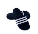 Adidas Adilette Comfort Slides - Dark Blue / Cloud White