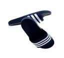 Adidas Adilette Comfort Slides - Dark Blue / Cloud White