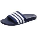Adidas Adilette Comfort Slides - Dark Blue / Cloud White