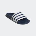 Adidas Adilette (Navy / White)