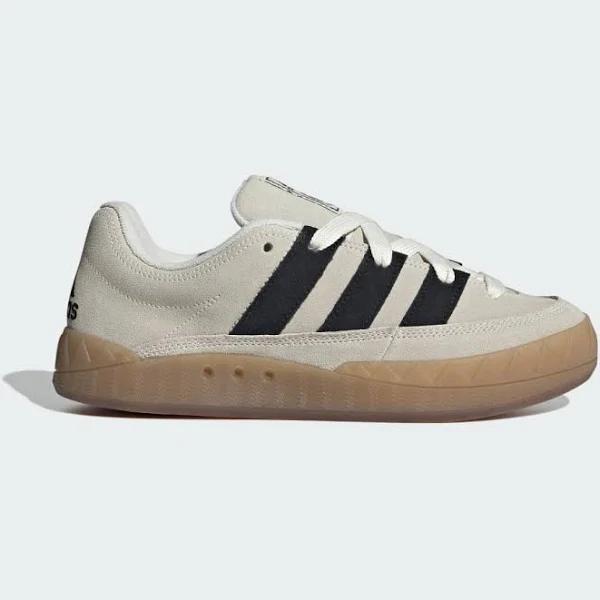 Adidas Adimatic Sneakers in Off White/Black/Gum, Size UK 5 | END. Clothing