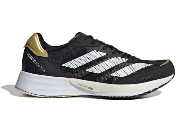 Adidas Adizero Adios 6 Black Gold Metallic (Women's)