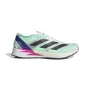 Adidas - Adizero Adios 7 Running Shoes - White/Green - UK 13.5