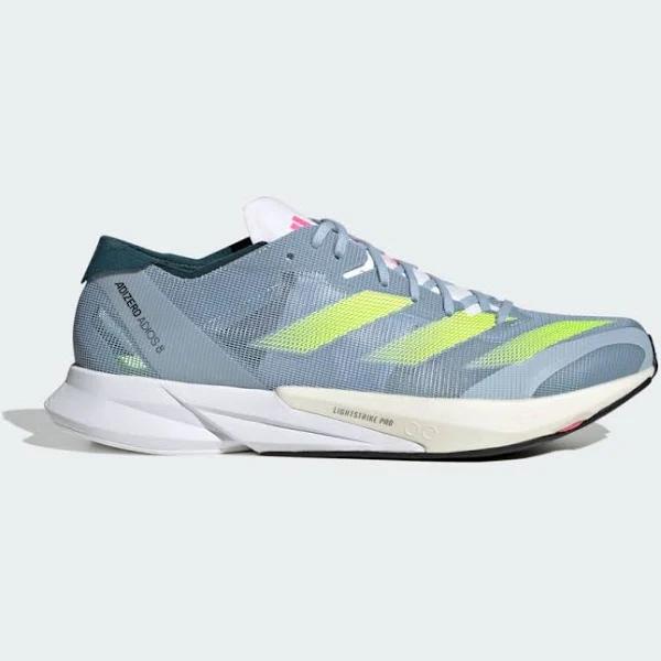 Adidas - Adizero Adios 8 Running Shoes - Blue - UK 9.5