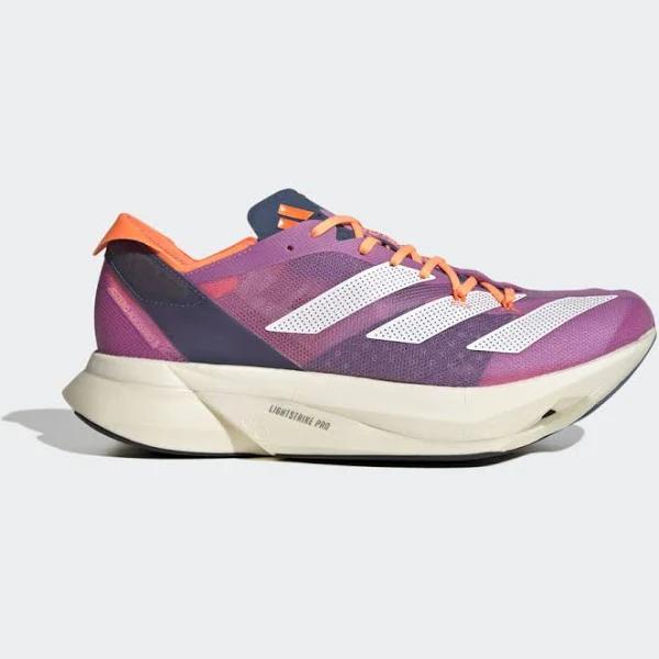Adidas - Adizero Adios Pro 3 Running Shoes - Purple - UK 4