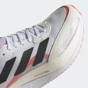 Adidas Adizero Boston 10 'Solar Red' Sneakers | White | Men's Size 8