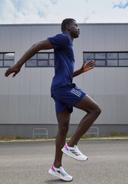 Adidas Adizero Boston 11 Mens Running Shoes White/Blue US 9.5