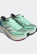 Adidas - Adizero Boston 11 Running Shoes - Green - UK 9