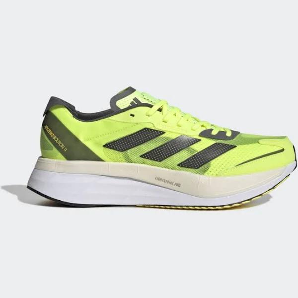 adidas-Adizero Boston 11 Shoes-Men-Solar Yellow / Night Metallic / Beam Yellow-10