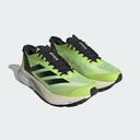 Adidas Adizero Boston 12 Running Shoes - Ftwr White/Core Black/Lucid Lemon
