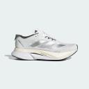 adidas-Adizero Boston 12-Women-Cloud White / Silver Metallic / Grey Five-9