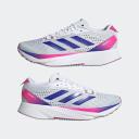 Adidas Adizero SL Running Shoes - Ftwr White/Lucid Blue/Lucid Fuchsia