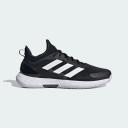 Adidas Adizero Ubersonic 4.1 Mens Tennis Shoes - Core Black / White / Grey Four 12.5