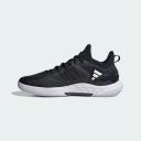 Adidas Adizero Ubersonic 4.1 Mens Tennis Shoes - Core Black / White / Grey Four 12.5
