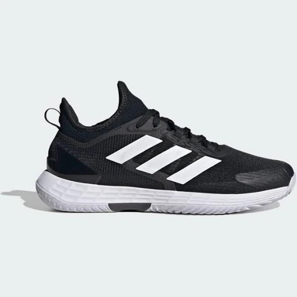 Adidas Adizero Ubersonic 4.1 Mens Tennis Shoes - Core Black / White / Grey Four 12.5
