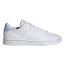 Adidas Advantage Base Shoes White / Blue Dawn 5 - Women Lifestyle Trainers