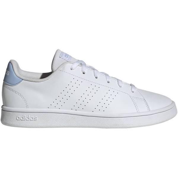 Adidas Advantage Base Shoes White / Blue Dawn 5 - Women Lifestyle Trainers