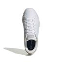 Adidas Advantage Base Shoes White / Champagne Met. 6 - Women Lifestyle Trainers