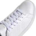 Adidas Advantage Primegreen Shoes White Silver Grey Women - 38