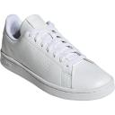 Adidas Advantage Primegreen Shoes White Silver Grey Women - 38