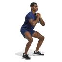 adidas-AEROREADY Designed For Movement Shorts-Men-Dark Blue / White-M 7"