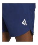 adidas-AEROREADY Designed For Movement Shorts-Men-Dark Blue / White-S 7"