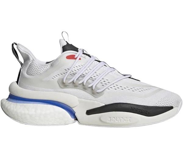 Adidas Alphaboost V1 White Black Blue Fusion
