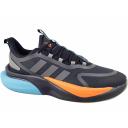 Adidas Alphabounce+ Shoes Black Grey Blue - 43(1/3)
