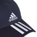 Adidas Baseball 3 Stripes Cap - Navy/White