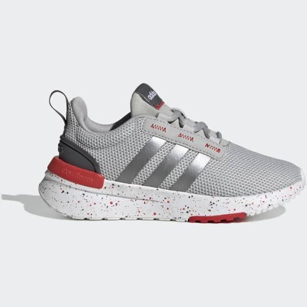 Adidas Boy's Sneaker Gray Two Racer TR21 Sneaker Little Kid 1