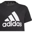 Adidas | Boys Big Logo Essentials Tee (Black/White)