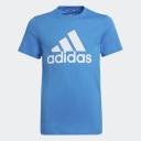 Adidas Boys Big Logo T-Shirt - Blue/White