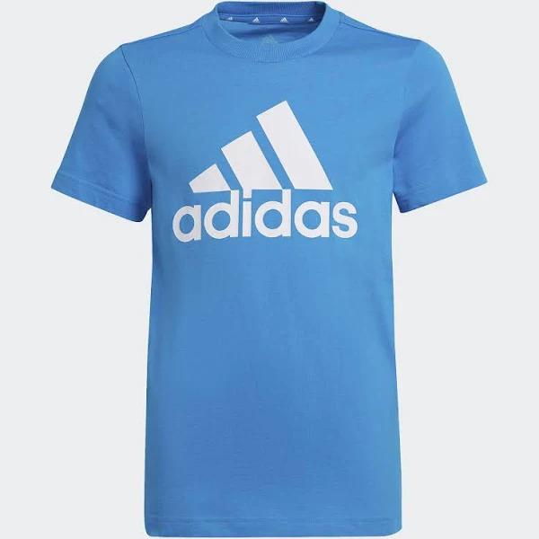 Adidas Boys Big Logo T-Shirt - Blue/White