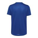 Adidas Boys' Big Logo Tee (Royal Blue/White, Size 6-7Y)