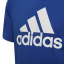 Adidas Boys' Big Logo Tee (Royal Blue/White, Size 6-7Y)