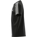 Adidas | Boys Essentials 3-Stripe Tee (Black/White)